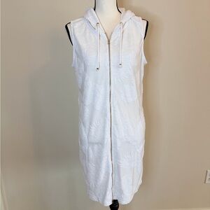 Tribal Sport Cream Hooded Top